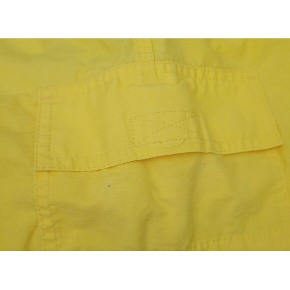 346 Brooks Brothers Yellow 4" Inseam Swim Trunks 70% Cotton 30% Nylon Mens W36 - Picture 8 of 8